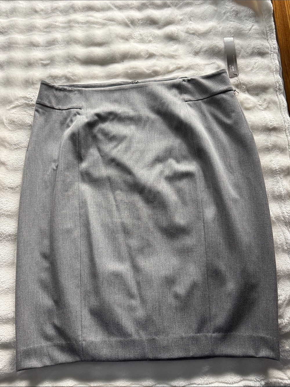 LOFT Gray Pencil Skirt - Tailored Office Classic